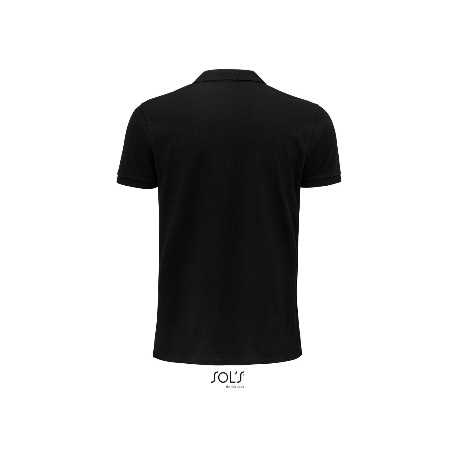 Polo Planet Men schwarz Rückseite
