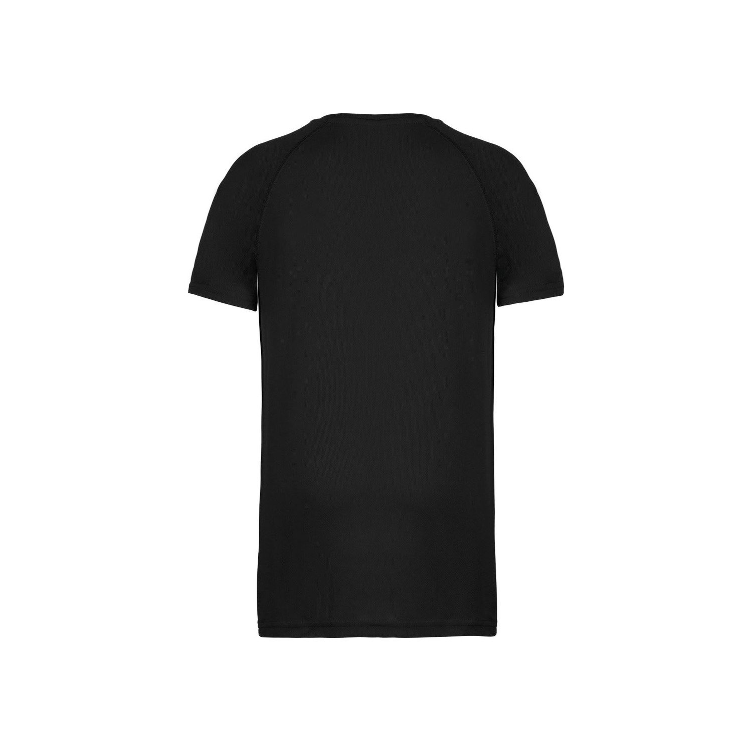 Sportshirt PA-438 schwarz Rückseite