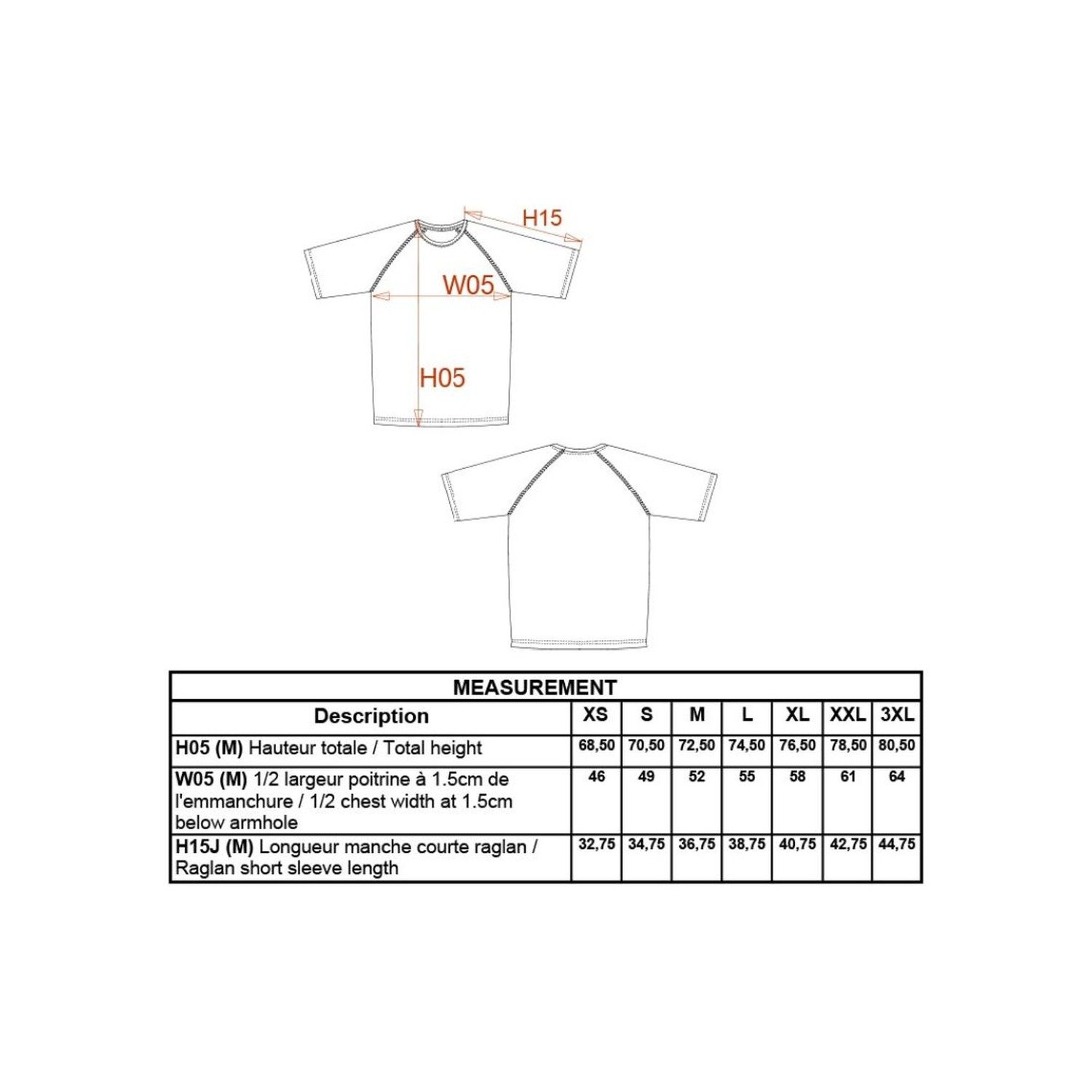 Sportshirt PA-438 Farbübersicht