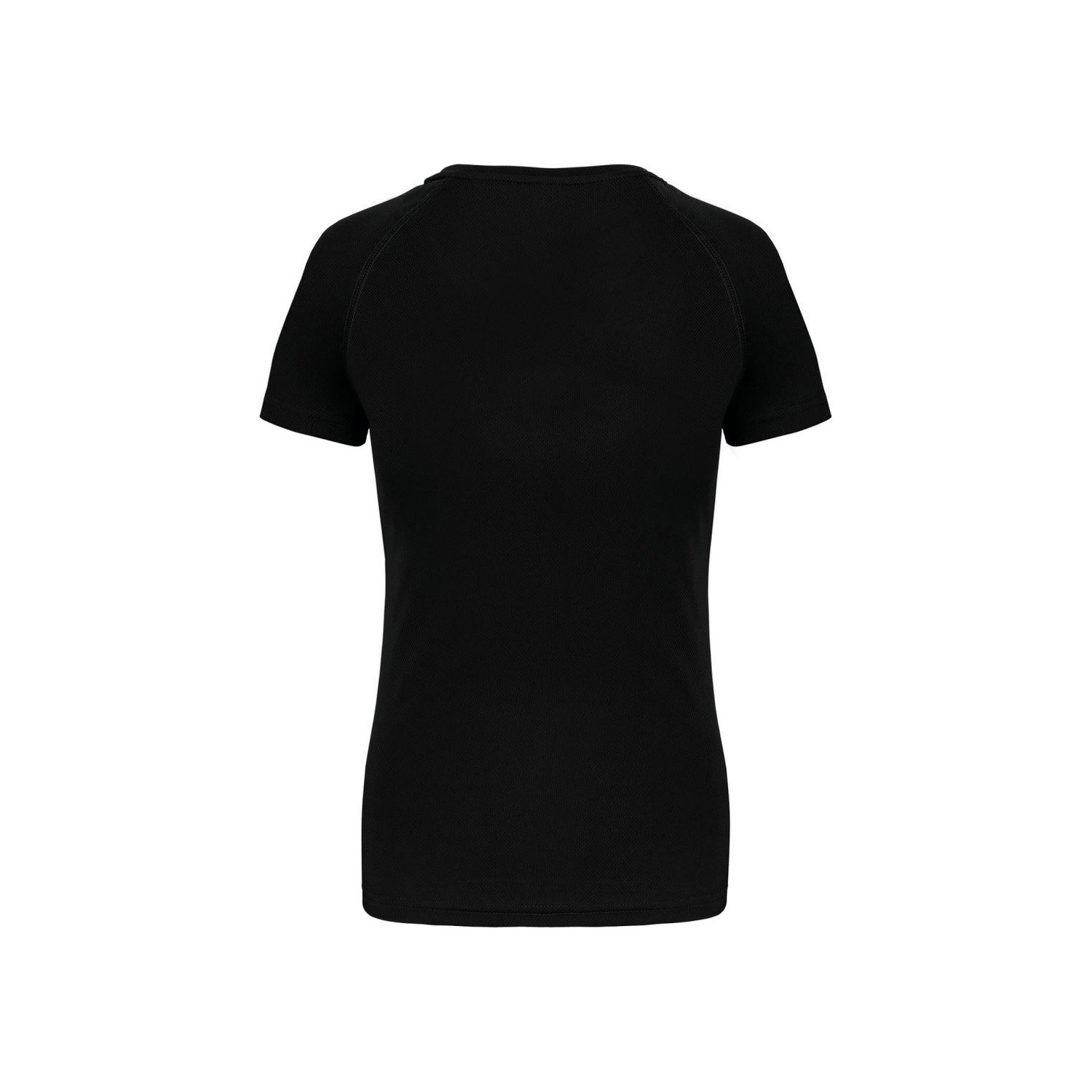 Sportshirt PA-439 schwarz Rückseite