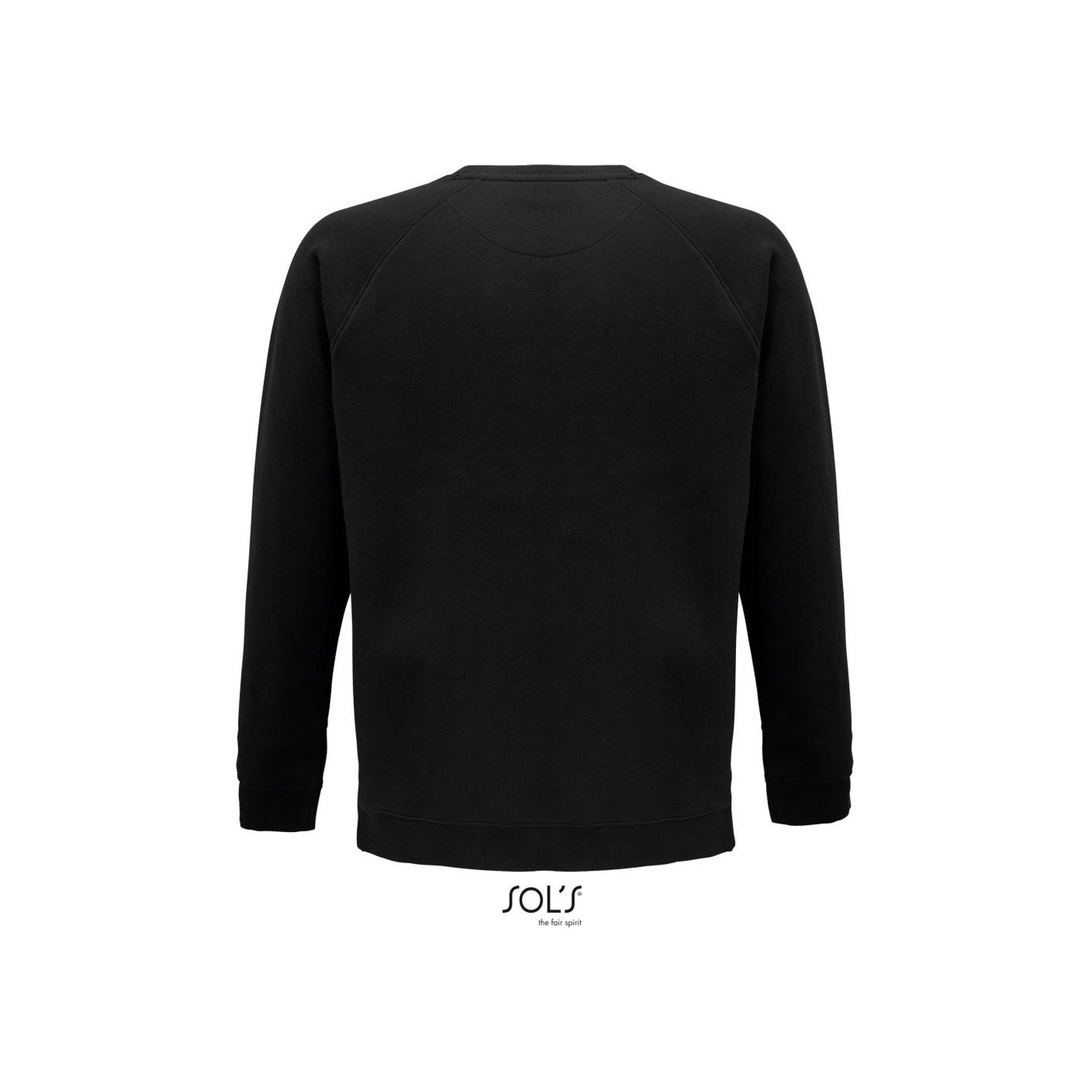Sweater Space schwarz Rückseite
