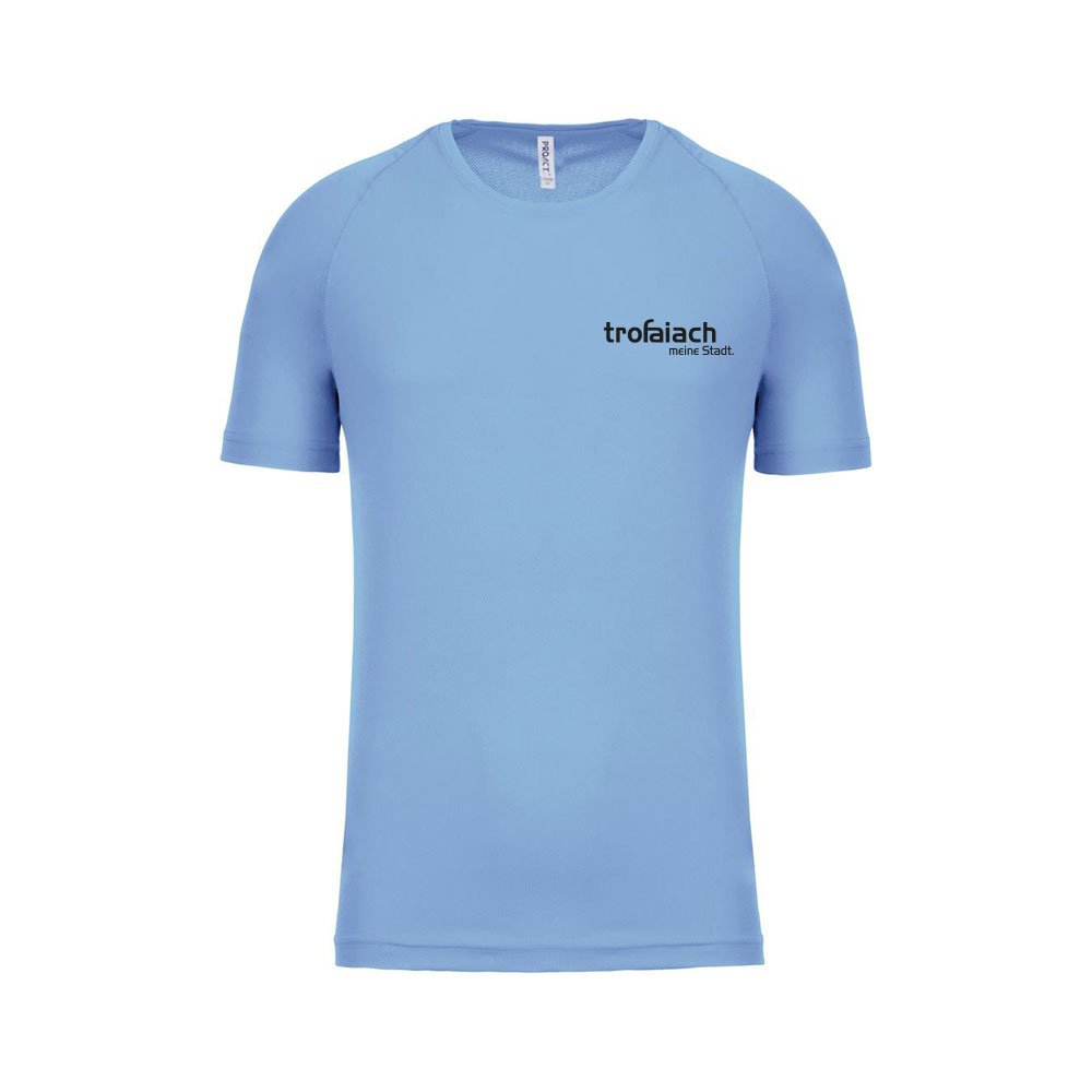 Sportshirt Hellblau