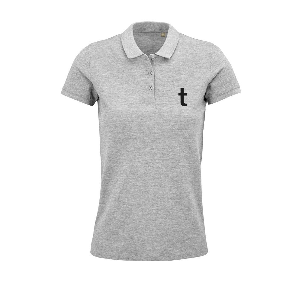 Polo Planet Women Hellgrau
