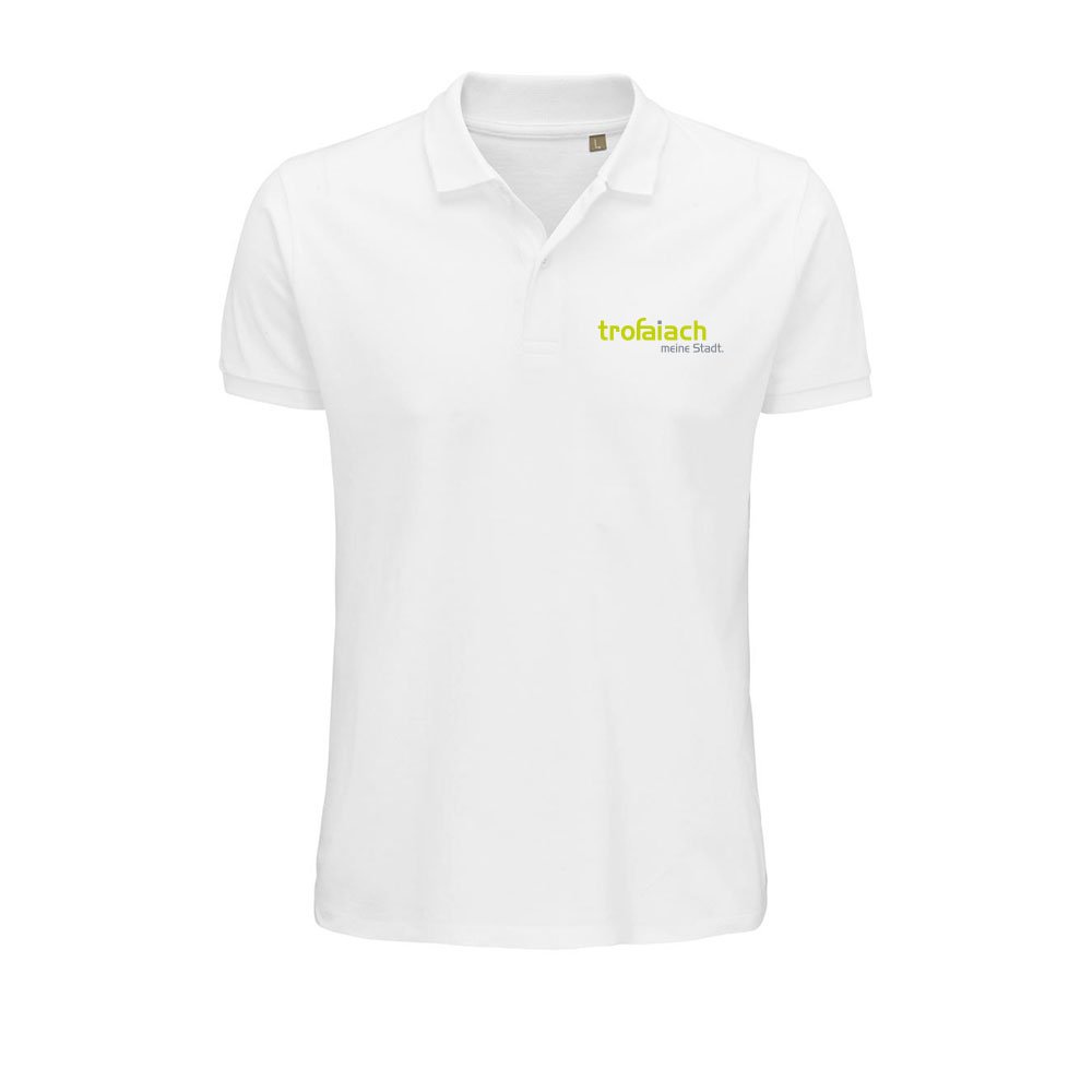 Polo Planet Men Weiss